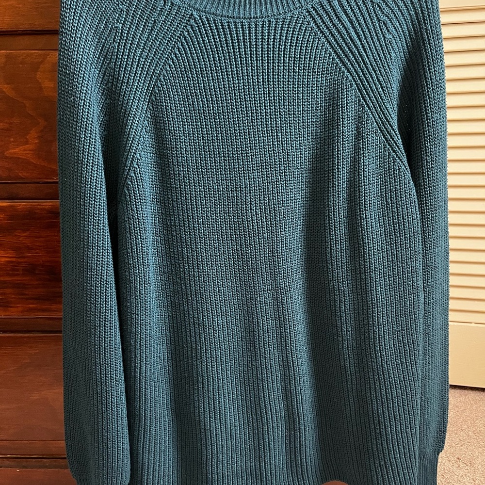 Teal Knit Sweater